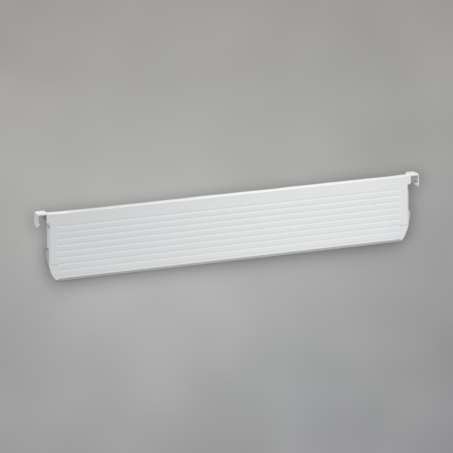 Adjustable Drawer Divider — White Aluminum Organizer for Kitchen Cabinetry