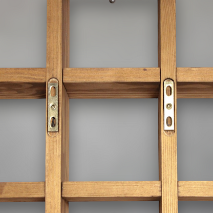 Solid Wood Geometric Mug Gallery | Architectural Wall Display