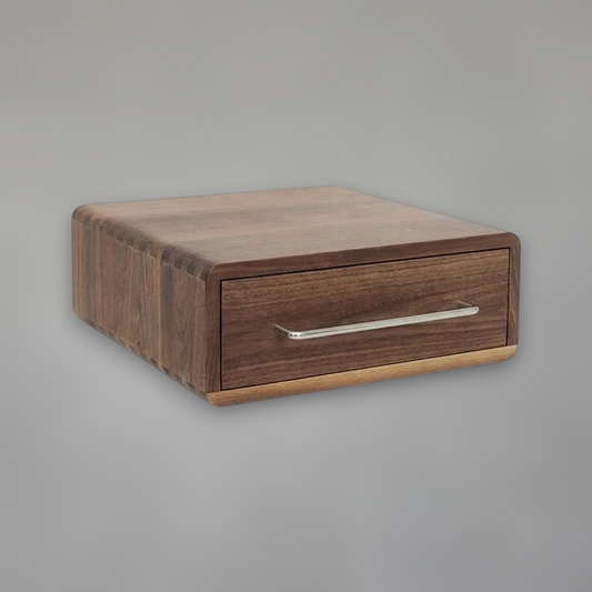 Solid Wood Horizontal Organizer Cabinet | Minimalist Storage Base