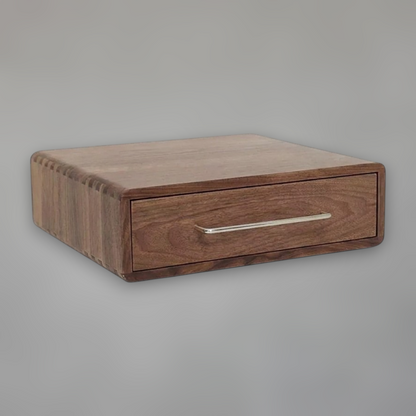 Solid Wood Horizontal Organizer Cabinet | Extra-Large Minimalist Storage Base