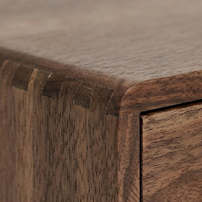 Solid Wood Horizontal Organizer Cabinet | Extra-Large Minimalist Storage Base