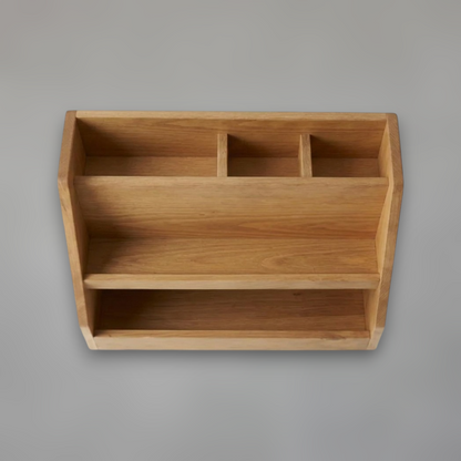 Wooden Countertop Organizer