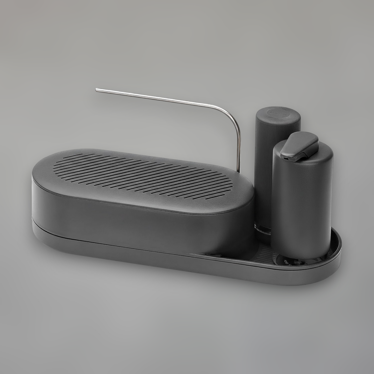 Modern Compact Sink Organizer — Stainless Steel & Polymer Kitchen Station